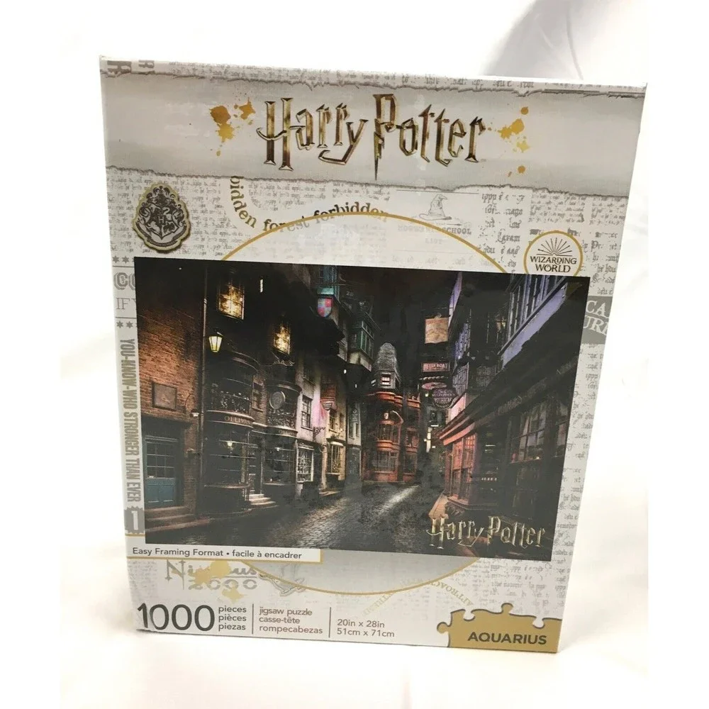 New Harry Potter Diagon Alley 1,000 piece Jigsaw Puzzle‎ 20x28” Aquarius